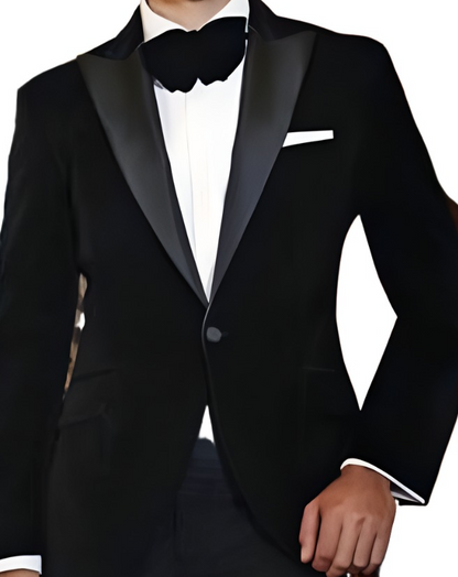 Tuxedo Slim Fit Velvet Jacket