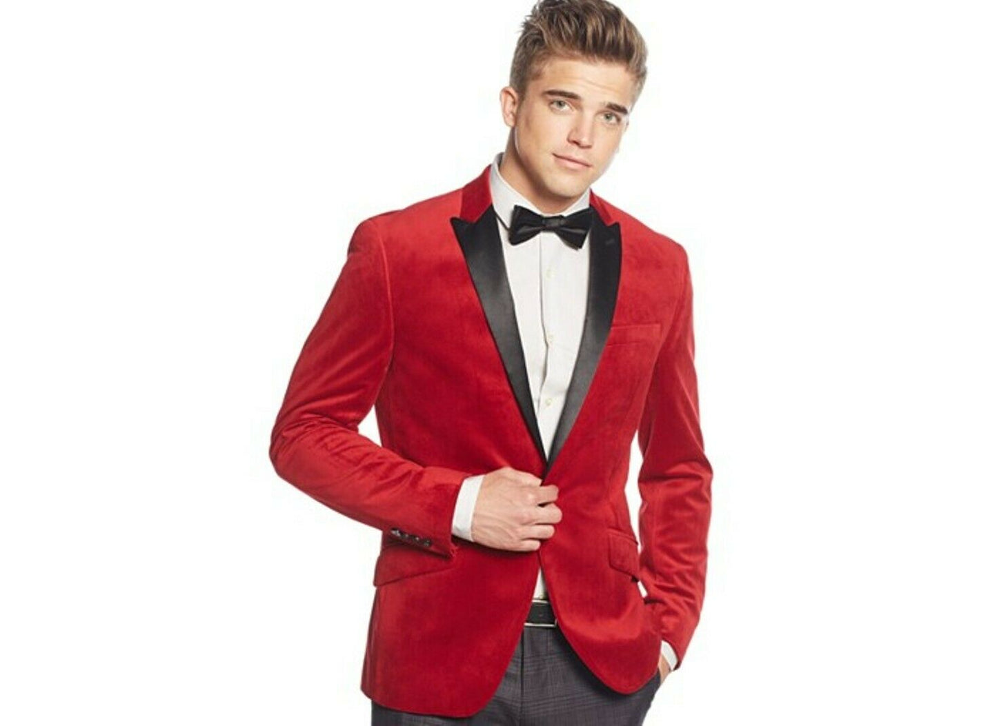 Vintage Mens Blazer Red Blazer