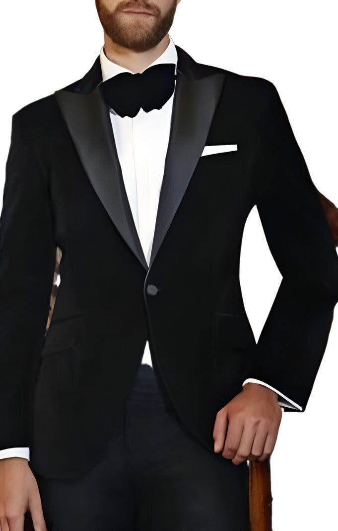 Tuxedo Slim Fit Velvet Jacket