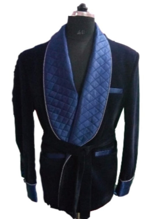 Mens Smoking Leisure Coat