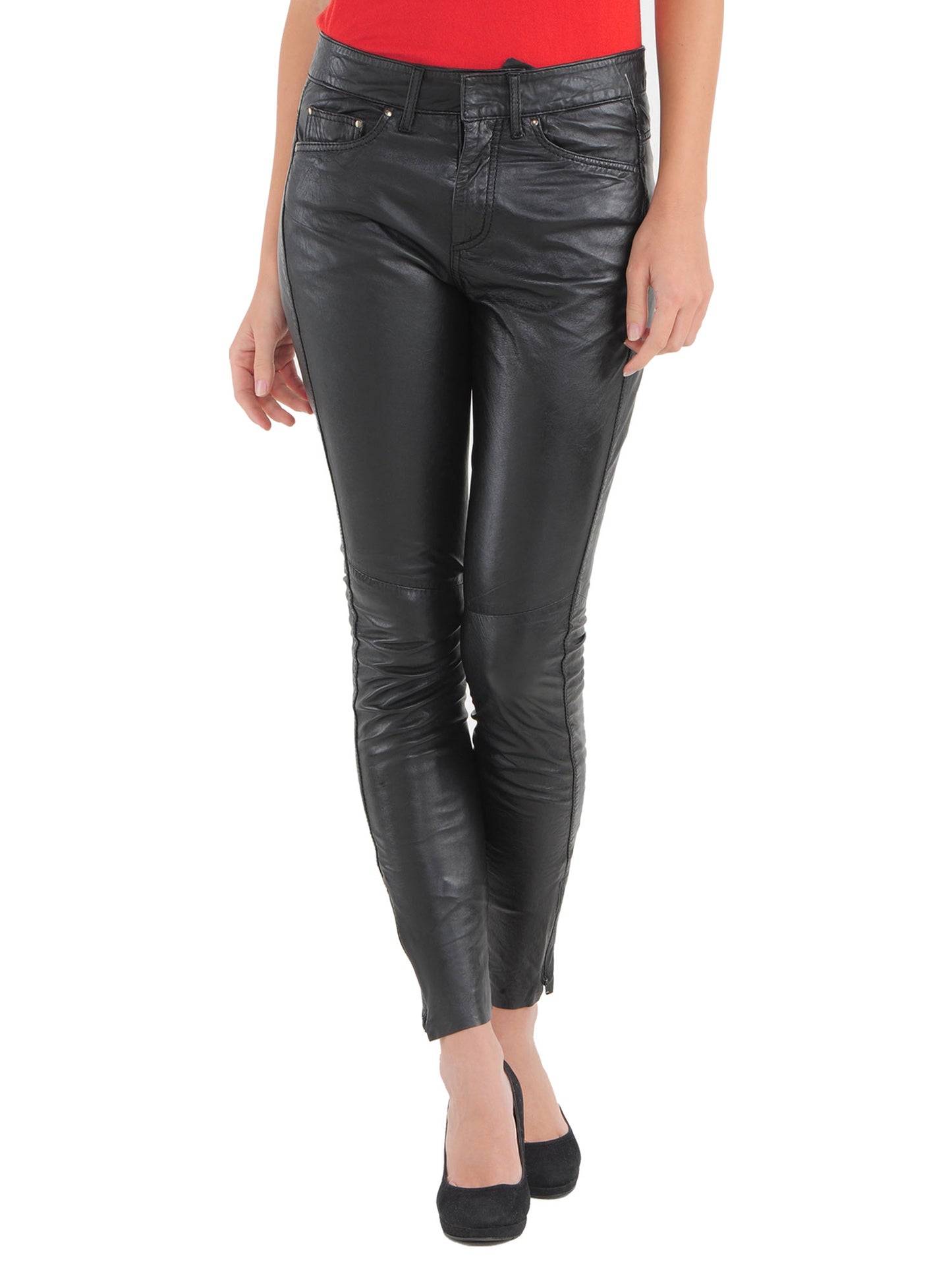 Skinny Leather Pants