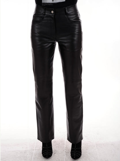 Real Leather Pants