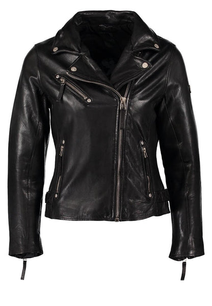 Leather Jacket For Womens Original Lambskin Biker Jacket