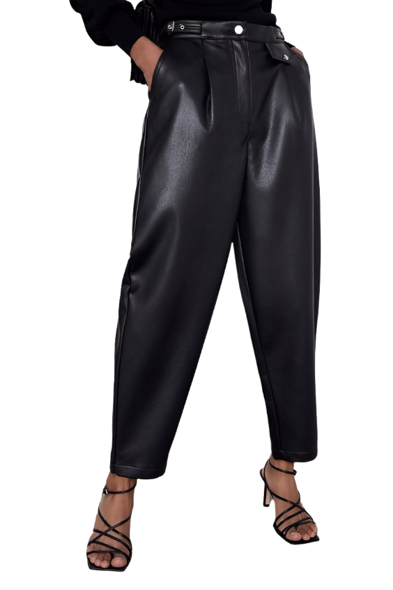 Perfect Fit Leather Pants For Woman