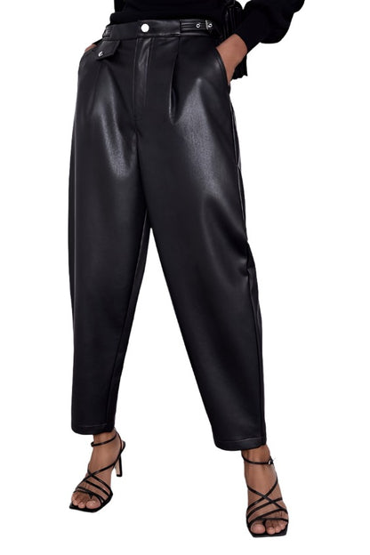 Perfect Fit Leather Pants For Woman