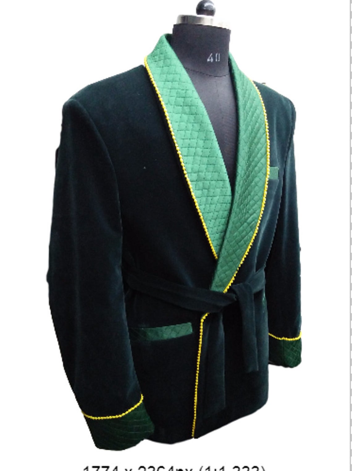 Smoking Jacket Robe