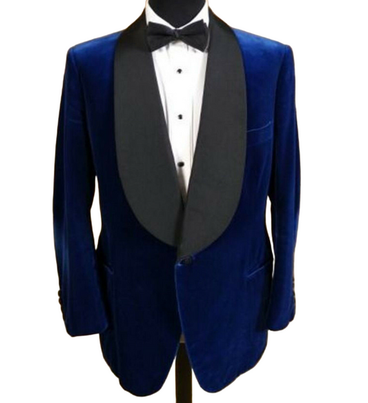 Slim Fit Tuxedo Velvet Jacket