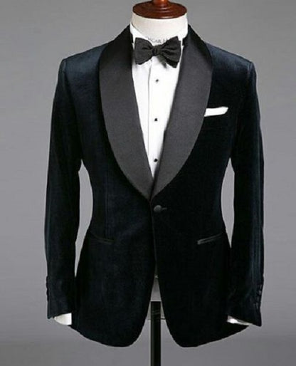 Tuxedo Black Velvet Dinner Jacket