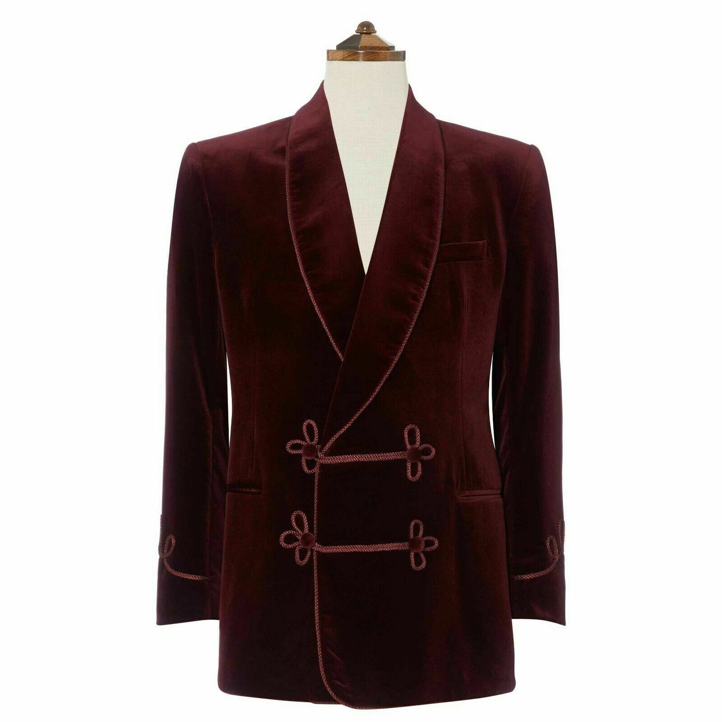 Burgundy Velvet Jacket