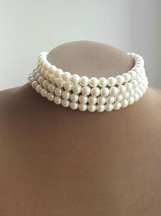 Pearl Choker For Wedding Guest Gift