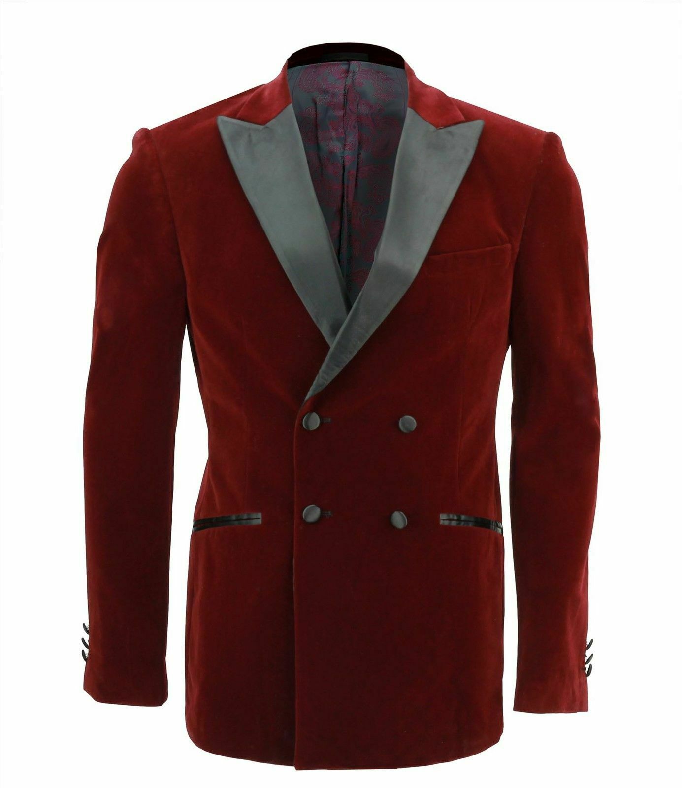 Slim Fit Double Breasted Coat