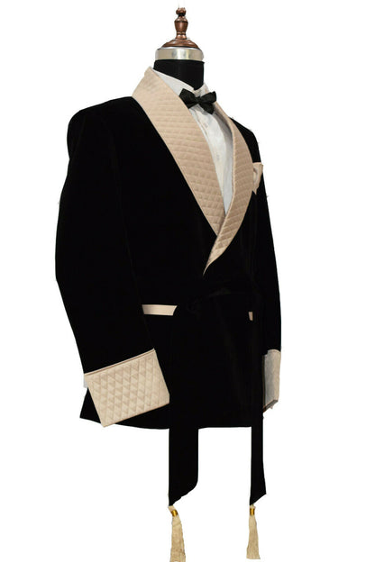 Smoking Jacket Robe Mens