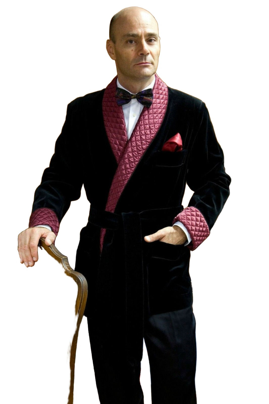 Smoking Jacket Robe Mens