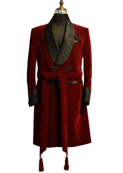 Gentlemen Smoking Jacket Robe