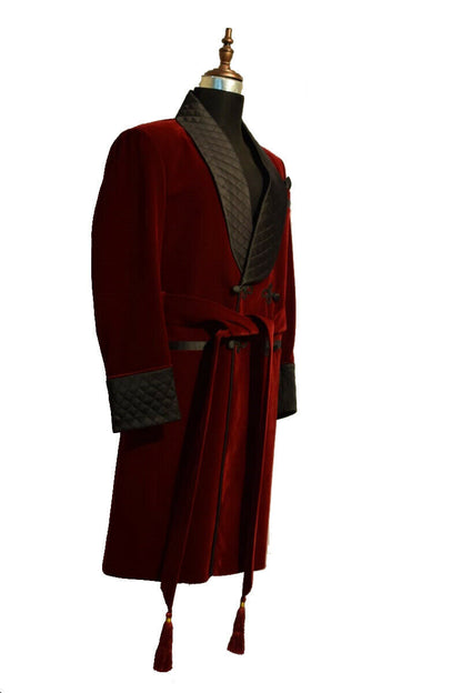 Gentlemen Smoking Jacket Robe