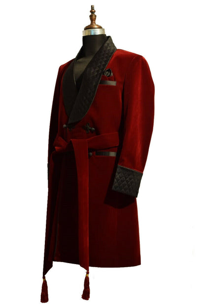 Gentlemen Smoking Jacket Robe