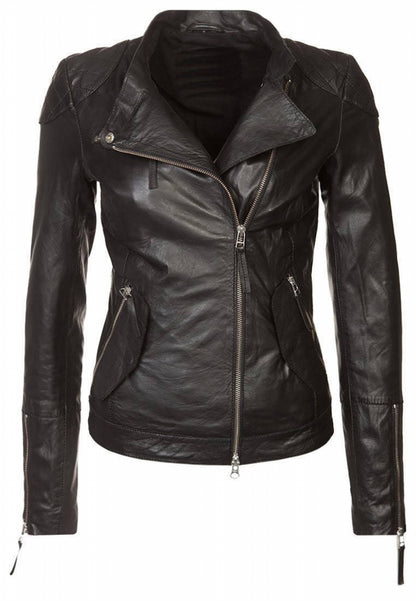 Leather Moto Jacket