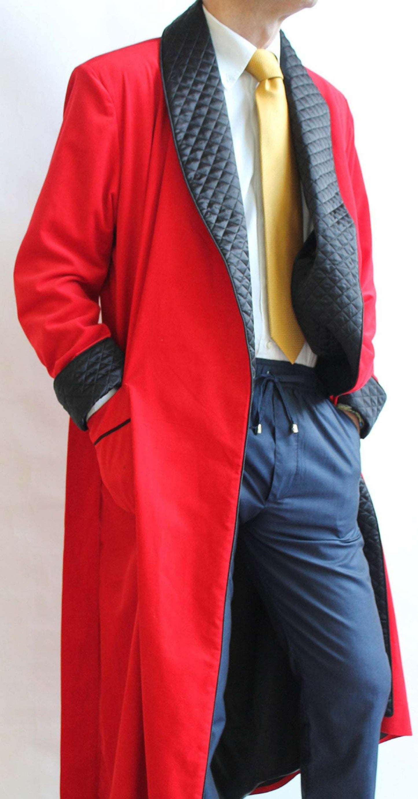 Double Breasted Smoking Jacket