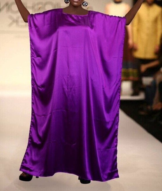 Satin Kaftan Resort Wear For Women