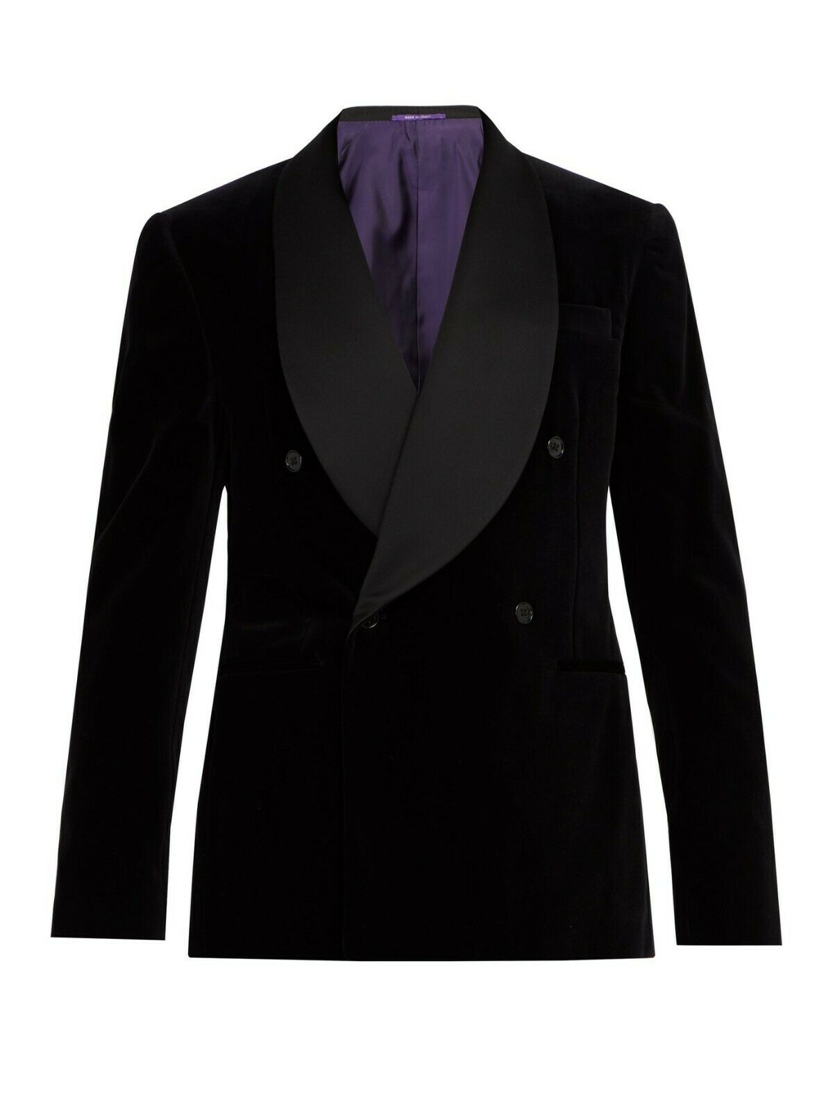 Men Black Blazers Wedding Double Breasted Coats