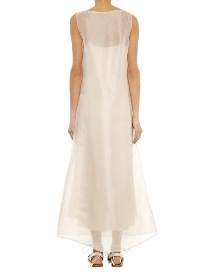 Sleeveless Organza Dress