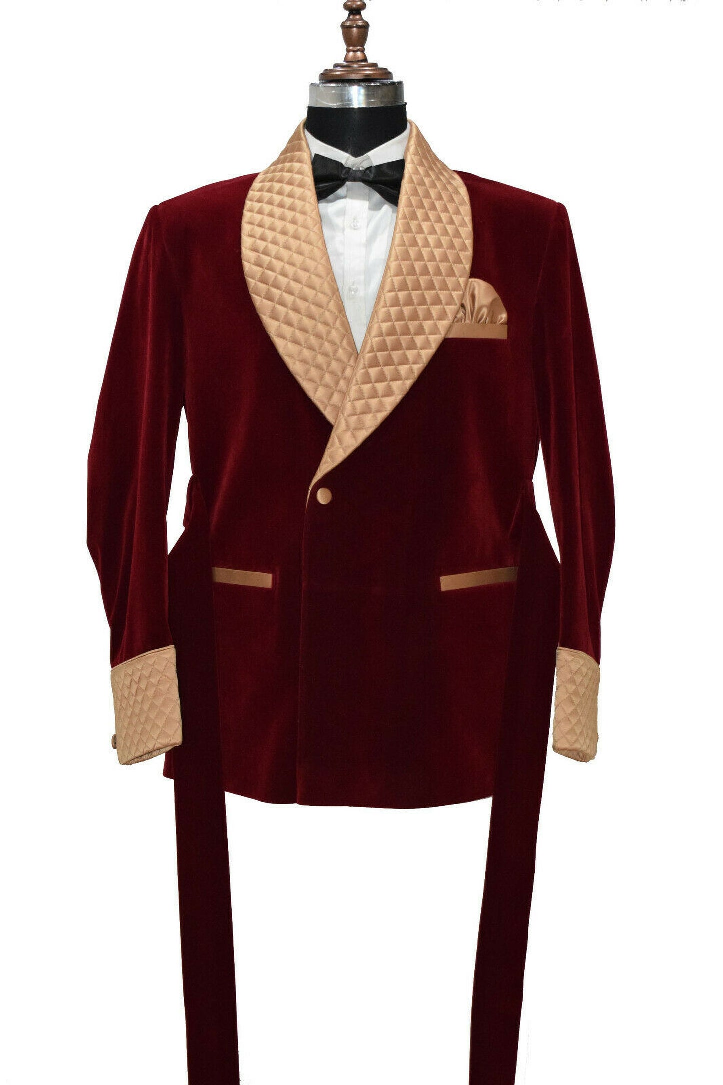 Luxury Velvet Smoking Jacket