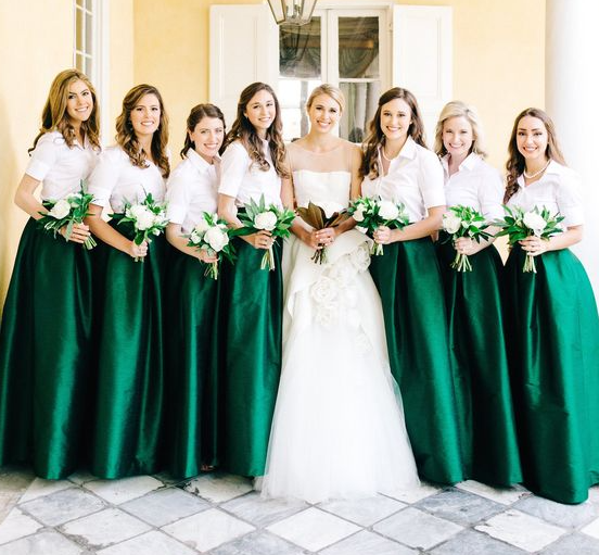 Bridal & Bridesmaid Long Skirts