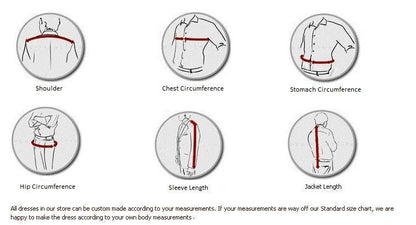 Evening Dressing Gown Knee Length